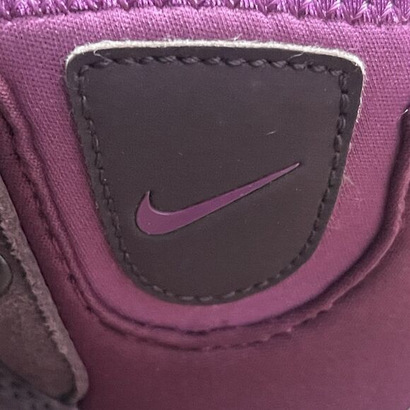 Nike Koth Mid Sneakers Womens Size 7 Purple Suede High Top Lace Up Zipper Back - Picture 5 of 8